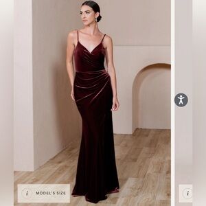 Revelry Rory Velvet Dress